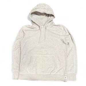 Reigning Champ Terry Cotton Grey Pullover Hoodie Made in Canada
